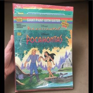 BNWT Vintage Pocahontas (Disney) GoldenBooks 4pk